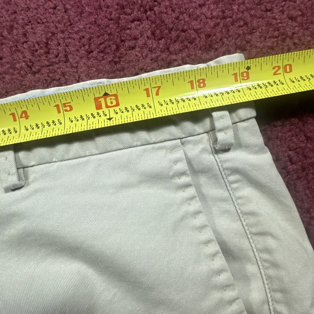 Peter Millar Pants Mens 38x30 Beige Chino Straight Pima Cotton Blend Casual B48